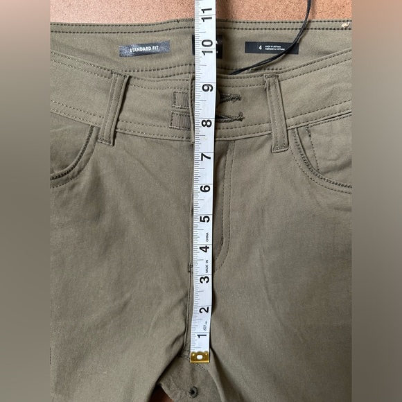 prAna Halle Capri II in Slate Green Standard Fit Outdoor Hiking Size 4 NWT - Picture 10 of 16